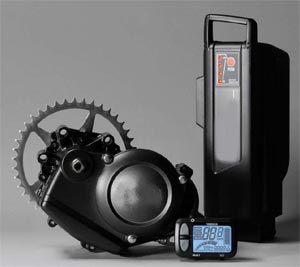 moteur et batterie de vélo électrique